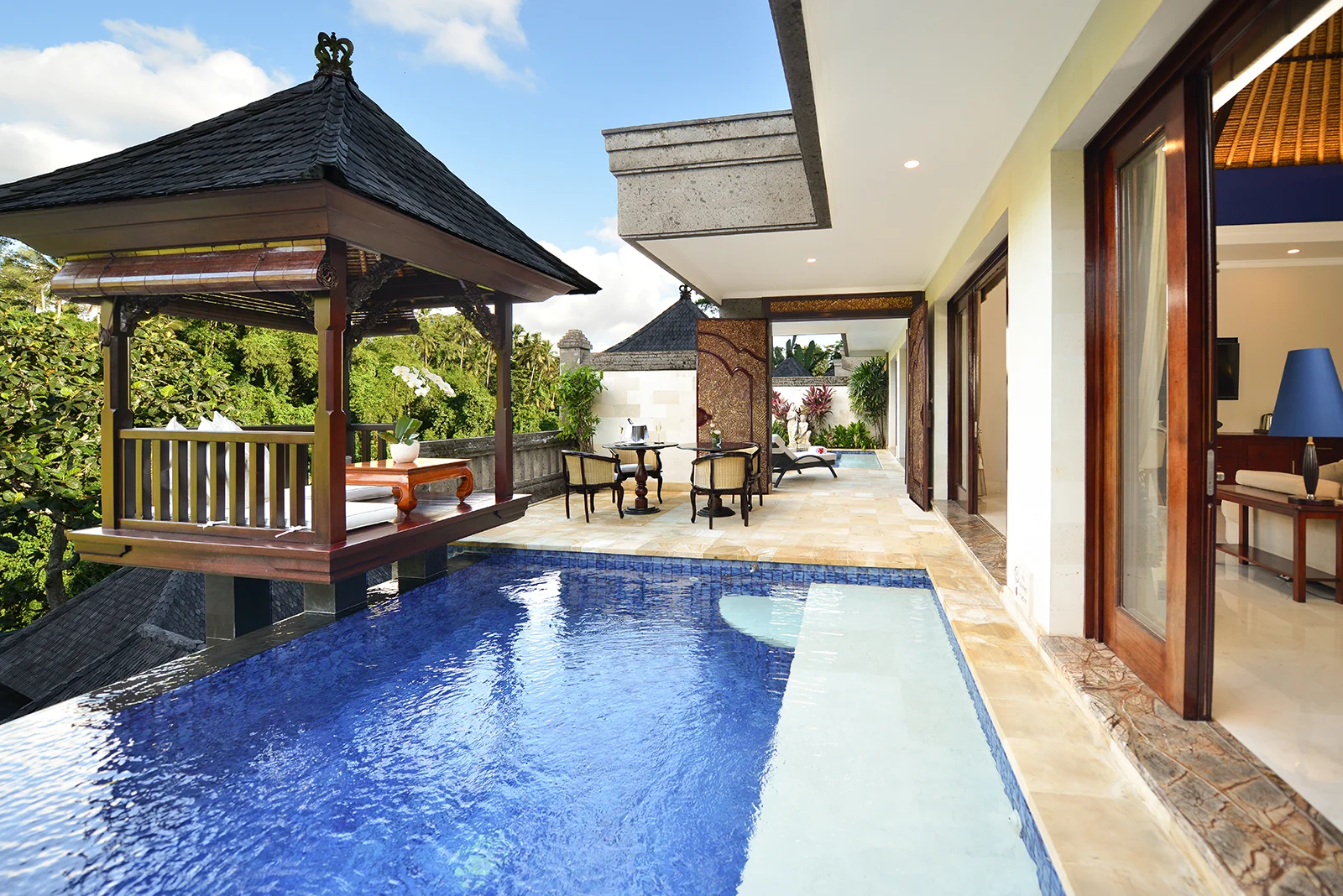 Viceroy Bali Family Deluxe Villa - Pool with Valley view